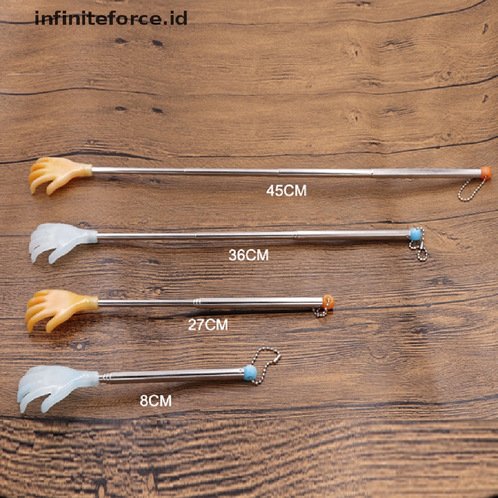 (Infiniteforce.Id) 2pcs Alat Penggaruk Punggung Bahan Kayu