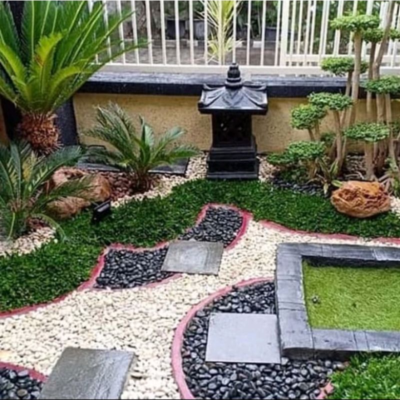 JASA pembuatan taman kering/ taman minimalis