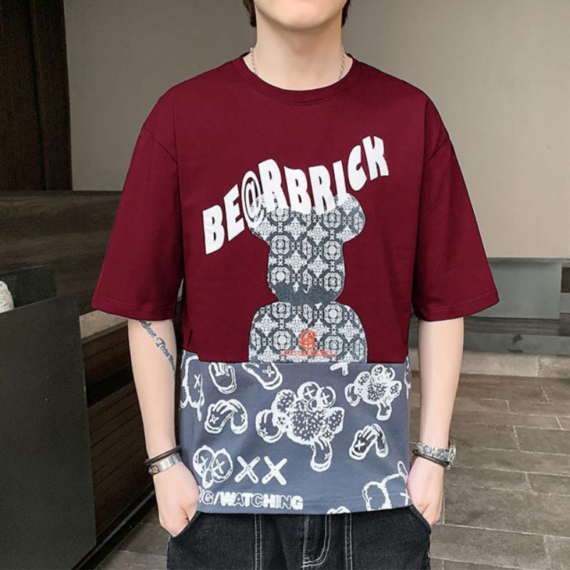 KAOS OVERSIZE ( BEARBRICK ) BAJU DISTRO OVERSIZE PRIA WANITA MODEL TERBARU