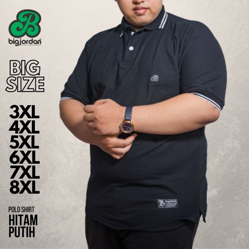 baju polo shirt bigjordan pria jumbo big size oversize xxl xxxl xxxxl xxxxxl 3xl 4xl 5xl 6xl 7xl 8xl