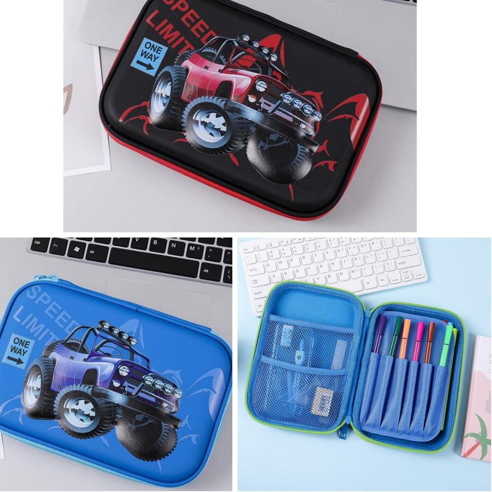

[53] Tempat pensil kotak pensil 3D Cowo Hardtop Pencil Case tempat pensil Anak Cowo Kado Ultah Keren tempat pensil paud tk sd berkualitas New