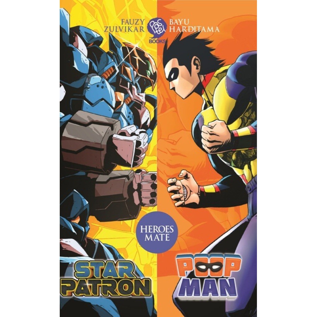 [Bentang-DBU] Buku Fiksi | Komik Heroes Mate - Fauzy Zulfikar & Bayu Harditama