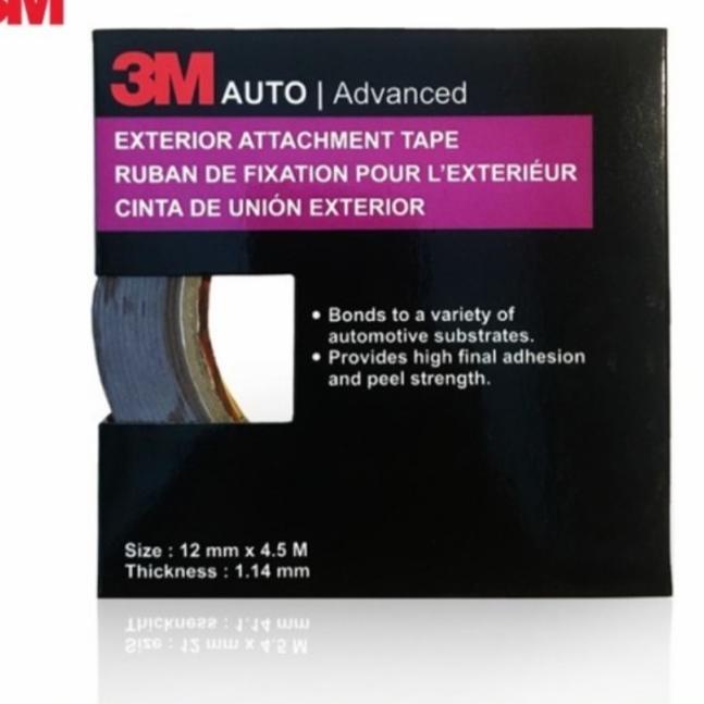 

Double Tape 3M Original - Perekat Otomotif Kuat 1,1mm x 12mm x 4,5m