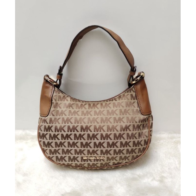 MICHAEL KORS SHOULDER SIGNATURE,  MK HOBO SIGNATURE, ORIGINAL MICHAEL KORS,  PRELOVED MK