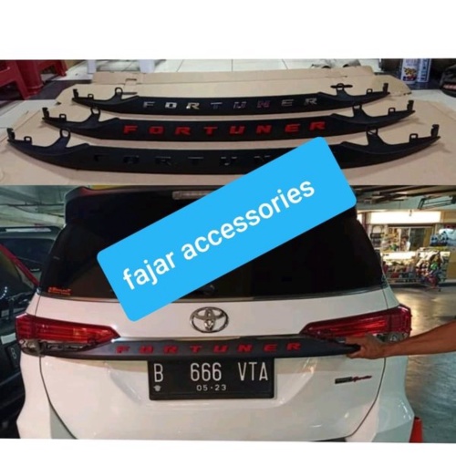 Jual Trunk lid fortuner vrz 2016 -2019 trunklid all new fortuner original Berkualitas