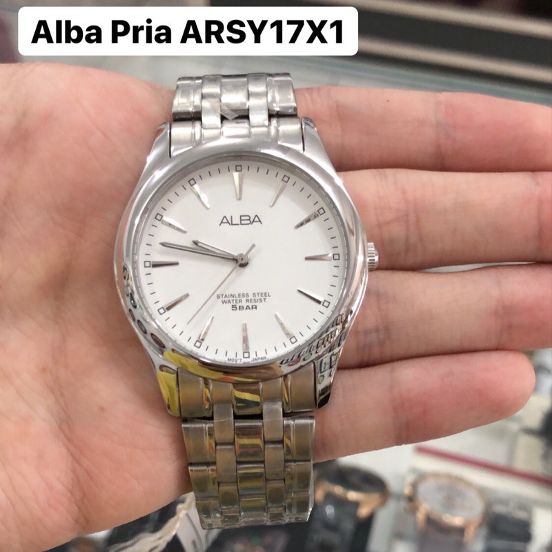 Jam Tangan Alba Pria ARSY17 ARSY17X1 Original