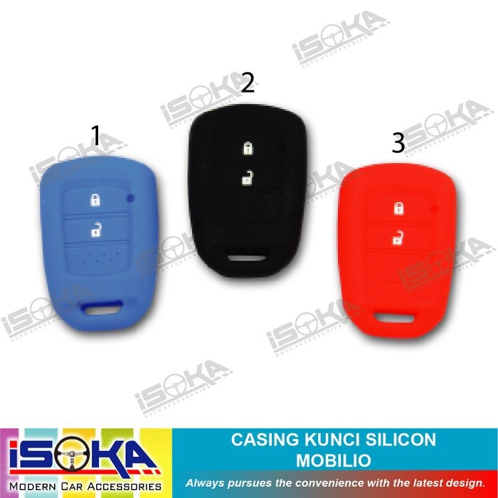 CASING COVER KUNCI SILICON MOBILIO ISOKA