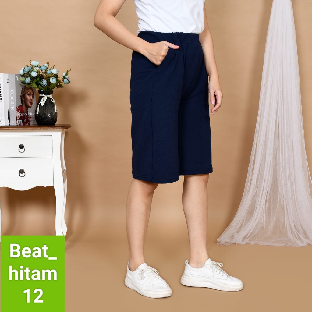 Termurah Celana Kulot Pendek Wanita Ukuran Standar Fit To XL