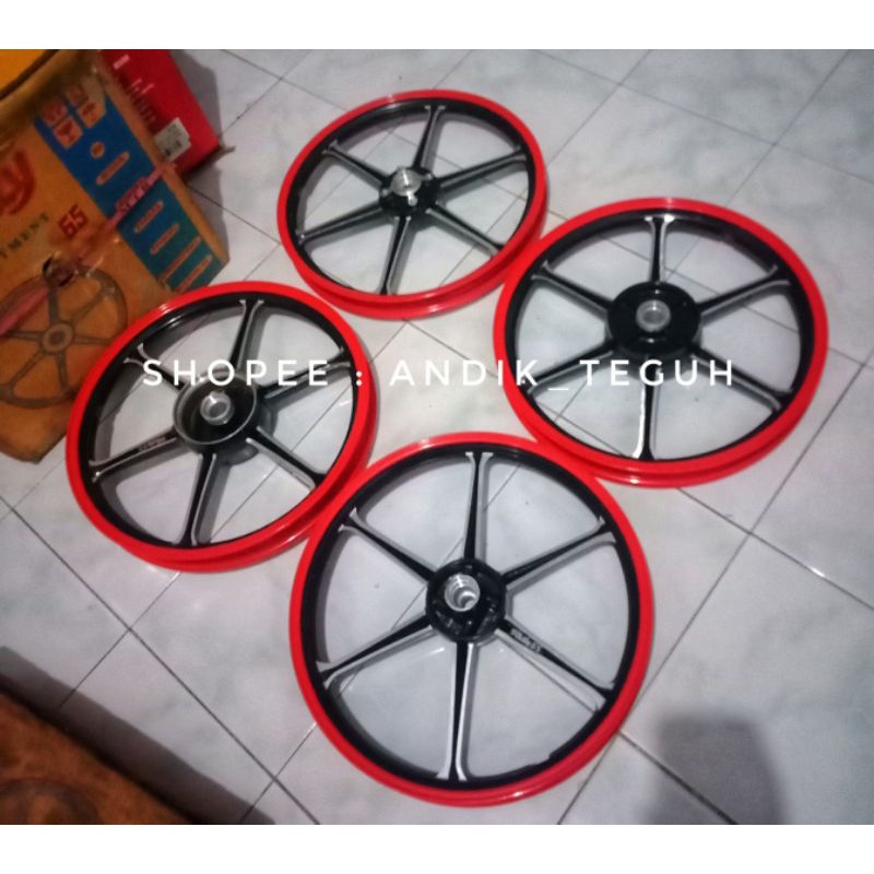 Jual Velg Daiichi Rally Fiz R Jupiter Vega Full Set Shopee Indonesia