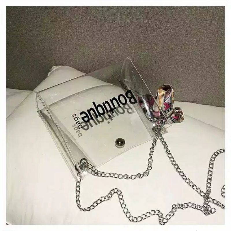 Tas transparan cewek/Tas transparan wanita/TasElegant