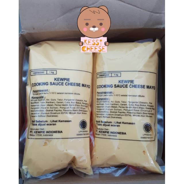 

KEWPIE CHEESE MAYO / MAYO KEJU / MAYONNAISE KEJU 1 KG