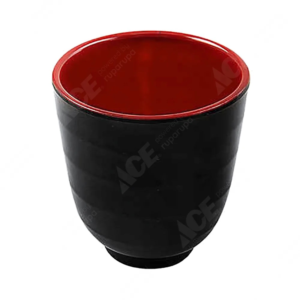 Ace Krischef 300 Ml Oriental Gelas Melamine - Hitam SKU 10098953