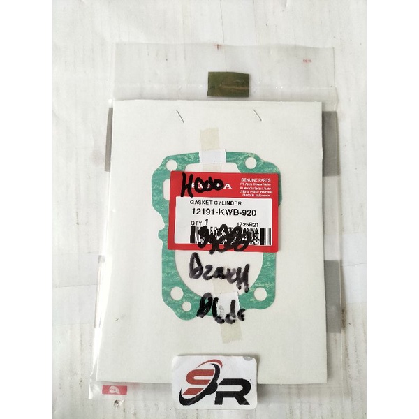 PAKIG BLOK SEHER BAWAH (KWB) HONDA ORIGINAL AHM BLADE  REVO FI ABS  ABSOLUTE