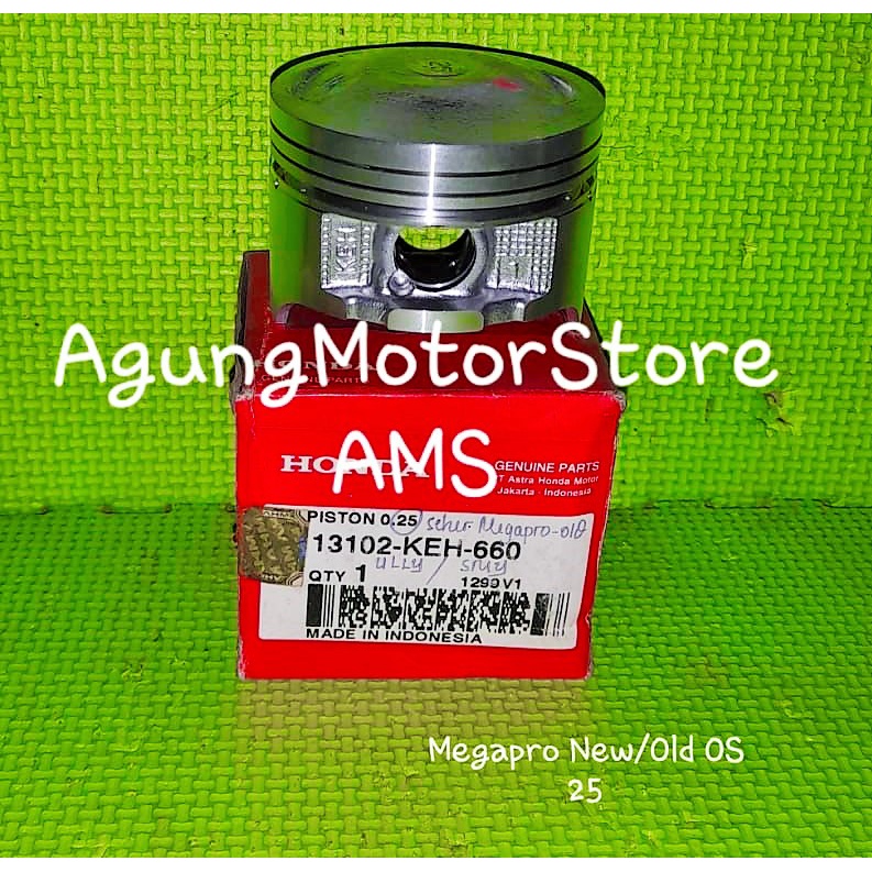 PISTON SEHER HONDA MEGAPRO NEW/OLD OVERSIZE 25 - 50 ORI AHM