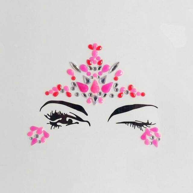 

POTATOO Face Jewel Sticker - Bling Cherry Amor