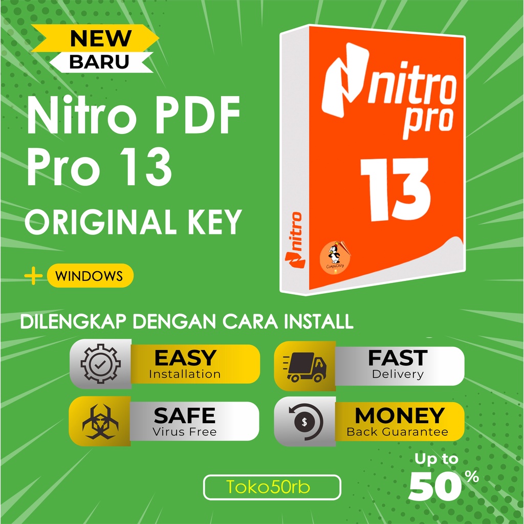 Nitro PDF Pro 13 Original Lifetime
