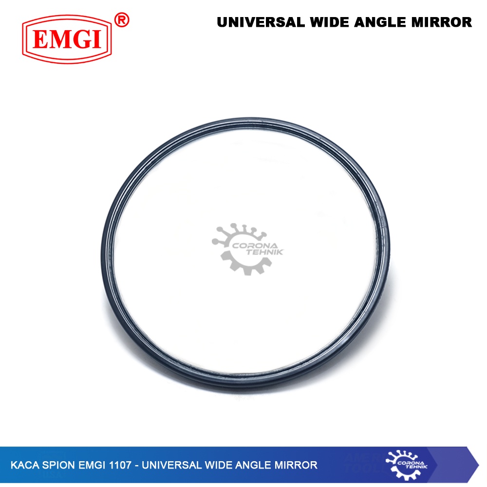 EMGI 1107 - Kaca Spion - Universal Wide Angle Mirror - Cembung - 7 Inch