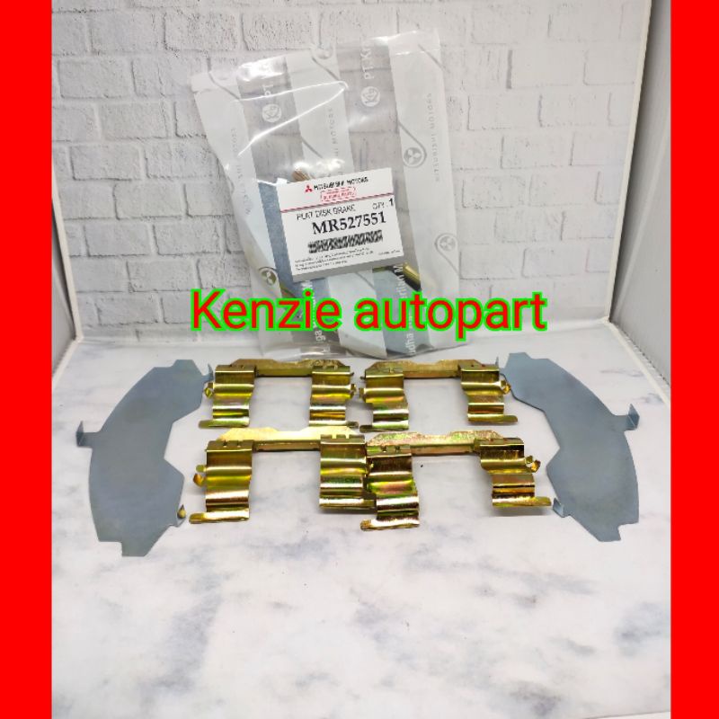 PLAT DISK BRAKE PAD SPRING LAPISAN BRAKE PAD STRADA L200 SINGLE CABIN