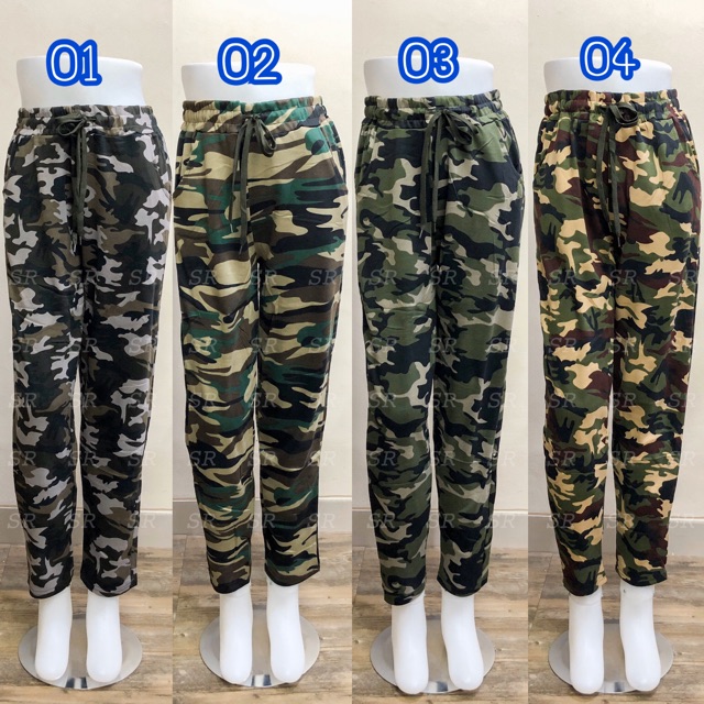 Celana Army Import Panjang Fashion Wanita Premium Melar