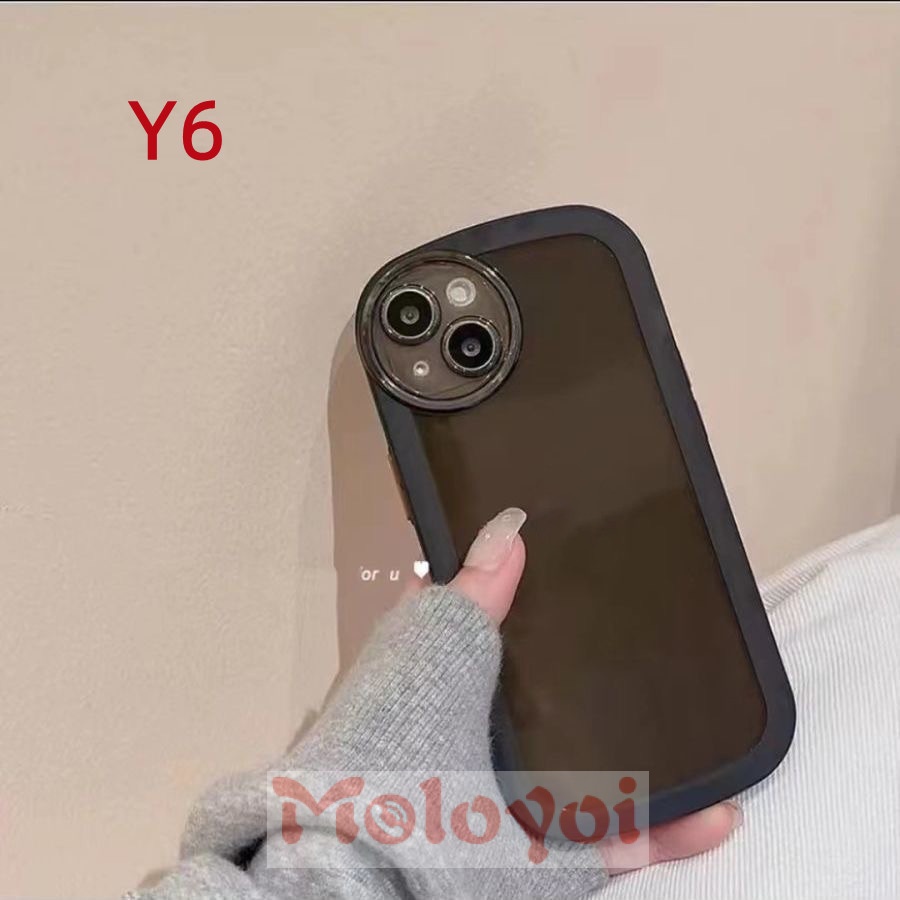 Casing TPU OPPO A12 A95 A15 A54 A96 A74 A16 A5 A9 2020 A5S A12E A3S A16s A7 A76 A53 A33 A36 A11 A15s A11K Transparan Macaron