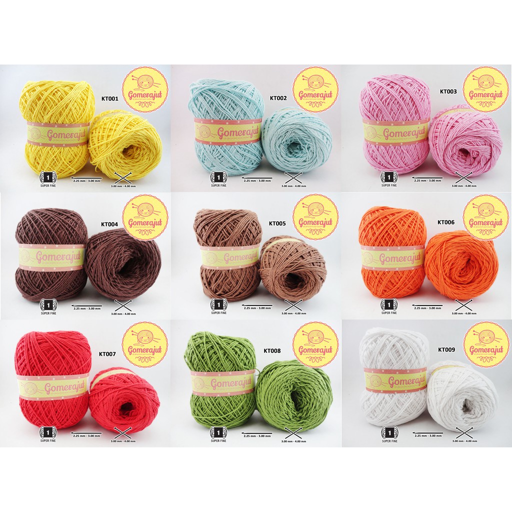 Benang Rajut Katun Polos Seruni Katalog Shopee Indonesia Benang Rajut Katun Polos Seruni Katalog Shopee Indonesia