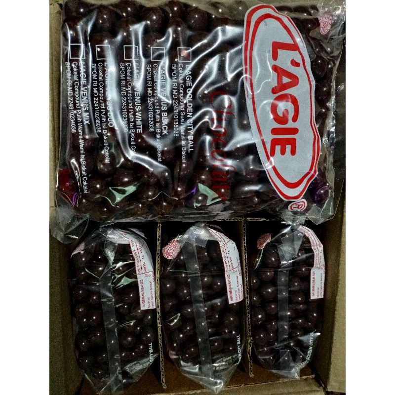 

Coklat Lagie L'agie Choco Balls Cookies 1kg