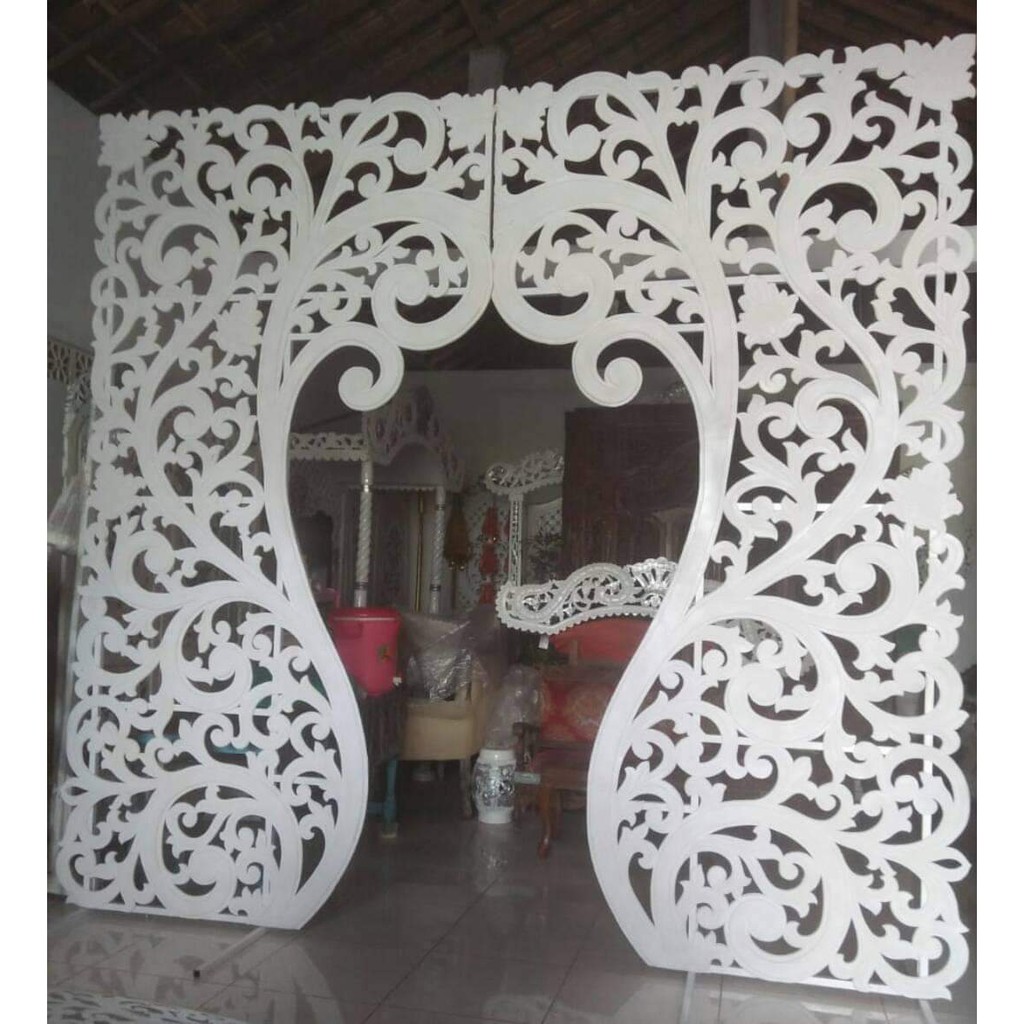 ukir spon karet dekorasi