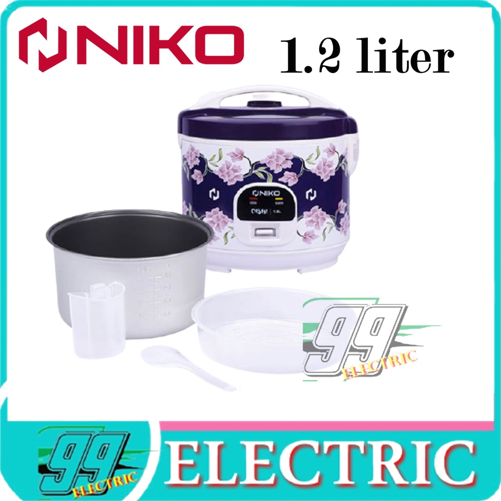Mejikom Niko Oishi batik /niko tropical/niko nk 1.2 Liter Penanak Nasi / Mejikom / Rice Cooker / Mag