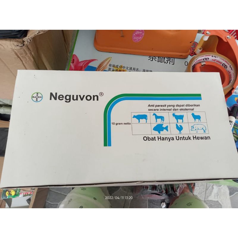 NEGUVON Bayar Anti Parasit Kutu Serangga neguvon