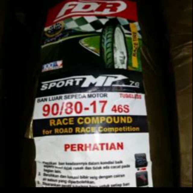 Ban luar TL 90 80 17 Mp 76 Race Compound