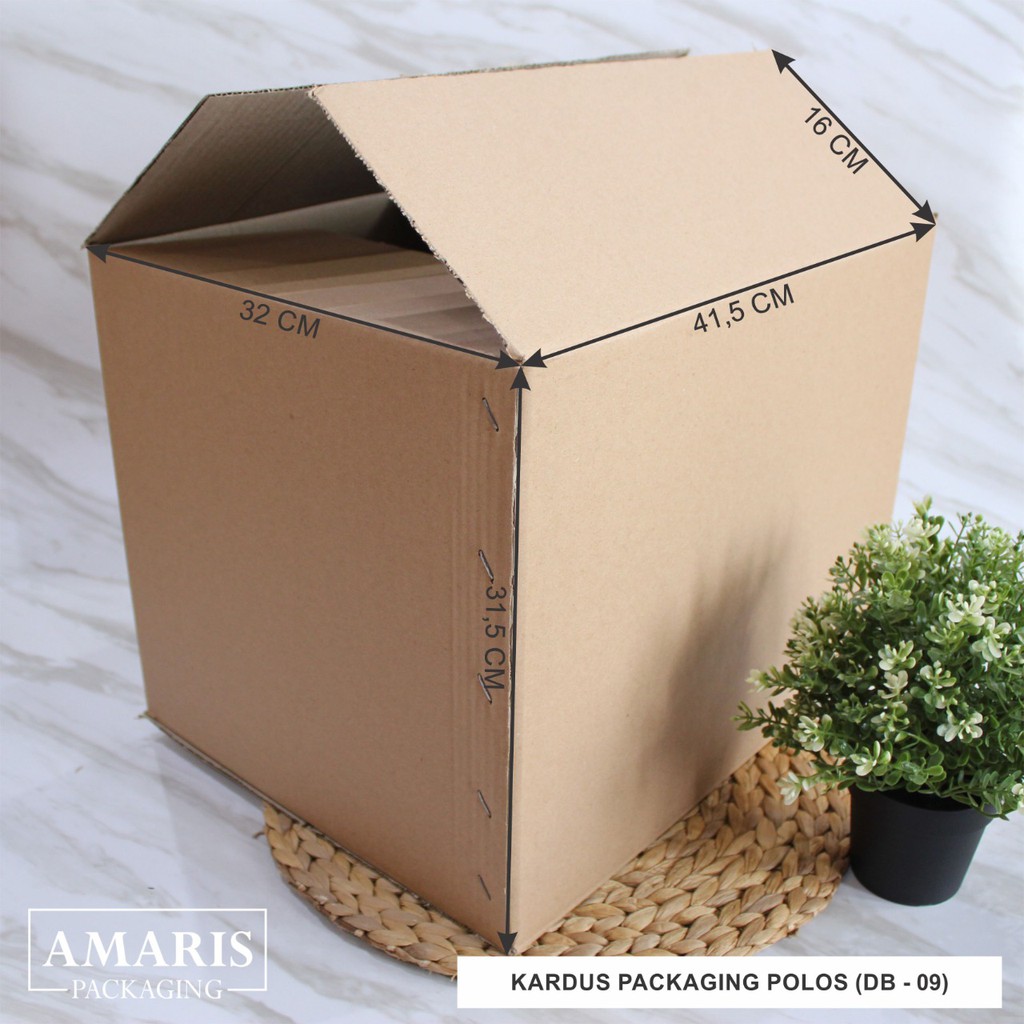 

Kardus Dus Packing 41,5x32x31,5cm Isi 5 Pcs DB-09 Amaris Packaging