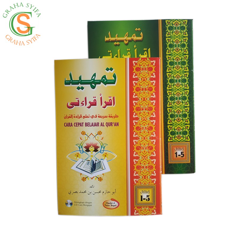 Buku Tamhid Iqro Qiroati Cara Cepat Belajar Al Quran jilid 1-5