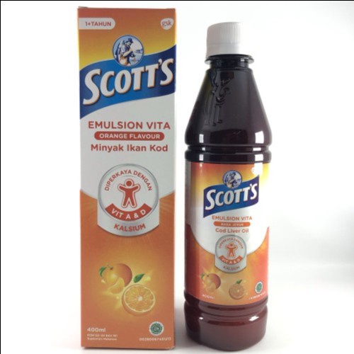 SCOTT'S EMULSION VITA ORANGE 400ML