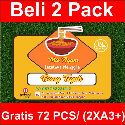 

STIKER LABEL PRODUK "MIE AYAM
