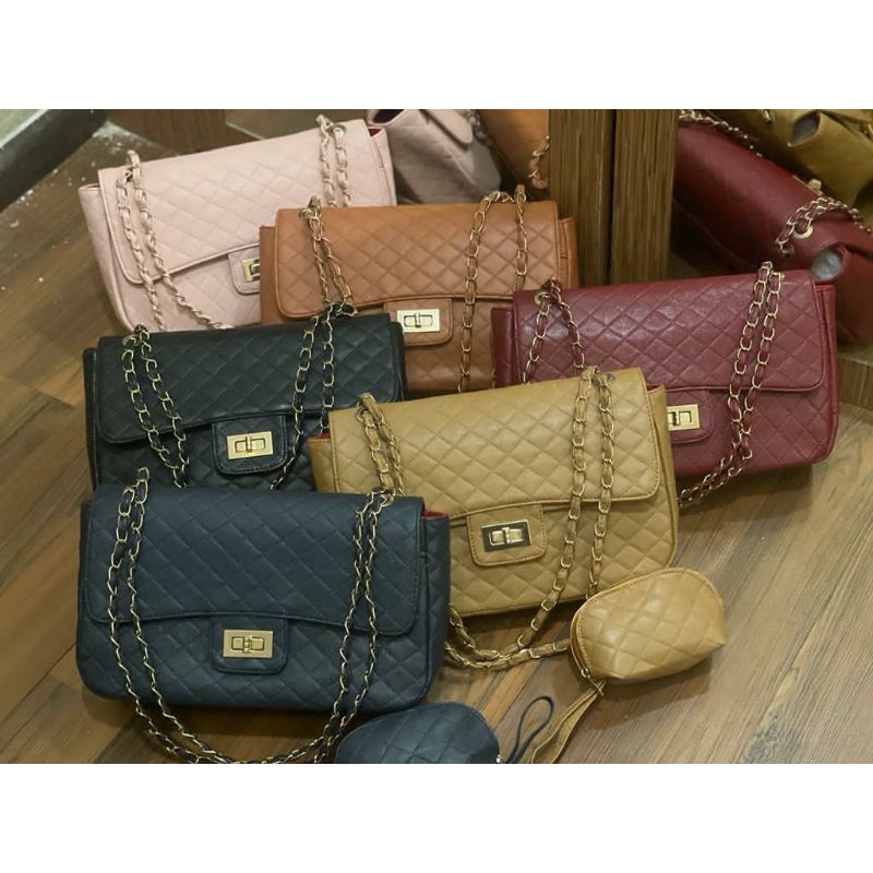 Tas Selempang Wanita CHANEL Branded Import Termurah