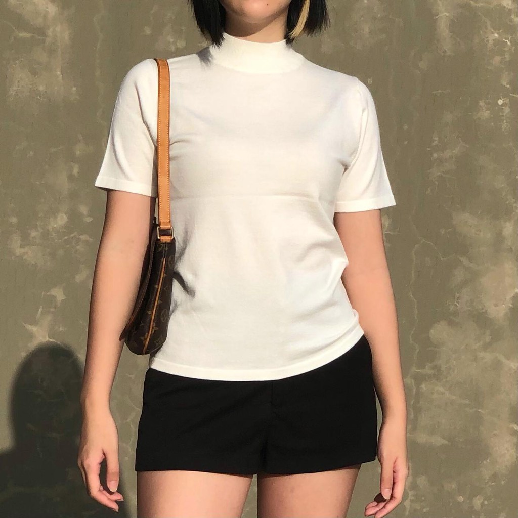 Knitme Bisera Short Sleeve Pullover