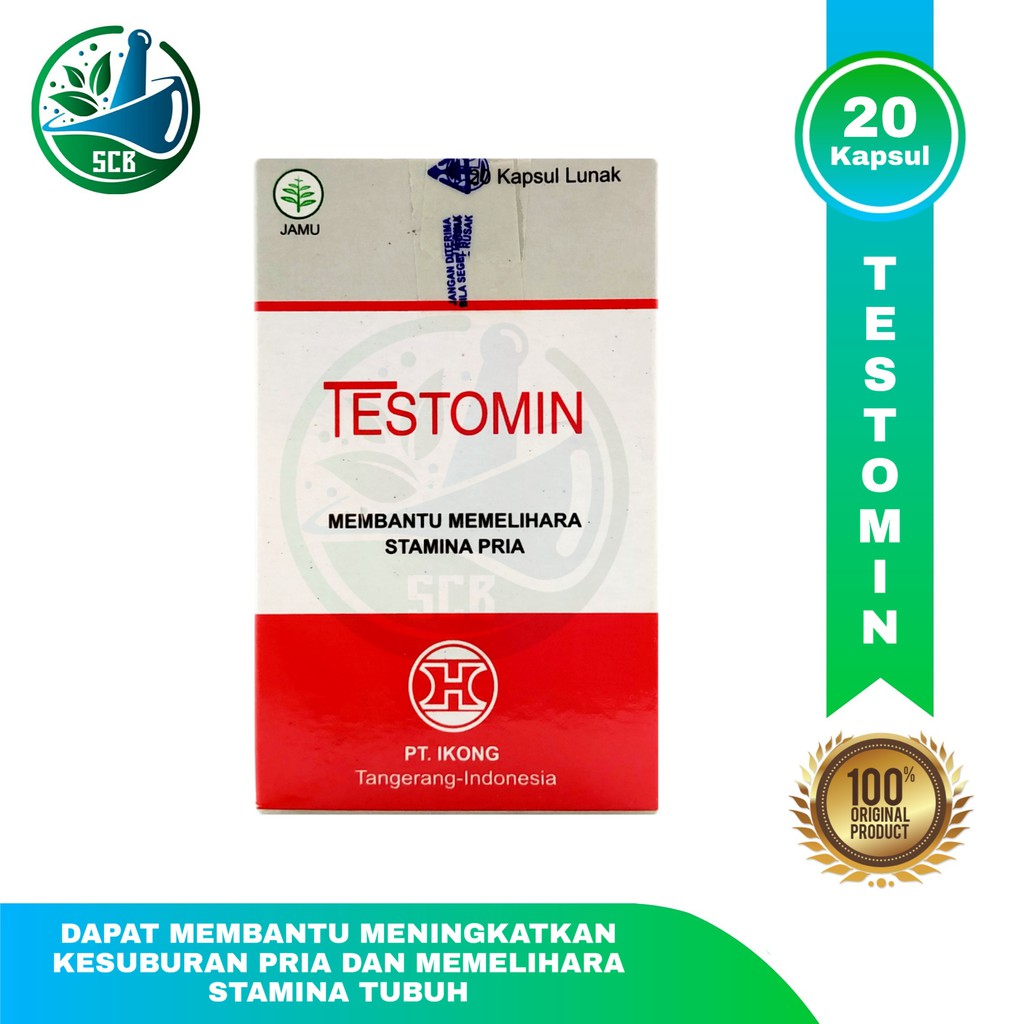 RB22 Testomin H3 - Vitamin Hormon, Kesuburan & Stamina bagi Pria