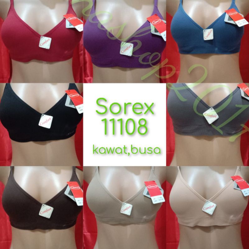 Sorex 11108 sport bra (kawat busa tipis) UK.34-40