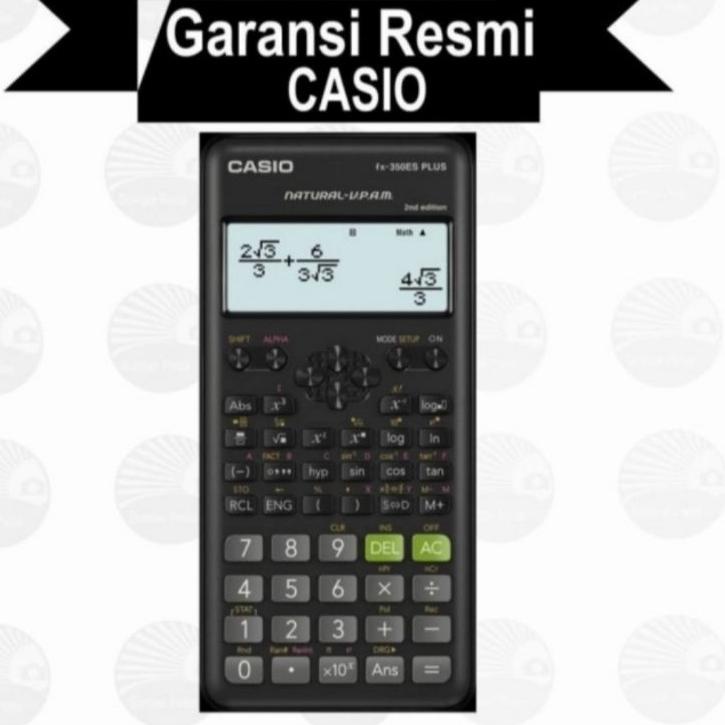 

New! Casio FX-350ES PLUS - Scientific Calculator # Kalkulator Ilmiah ✔