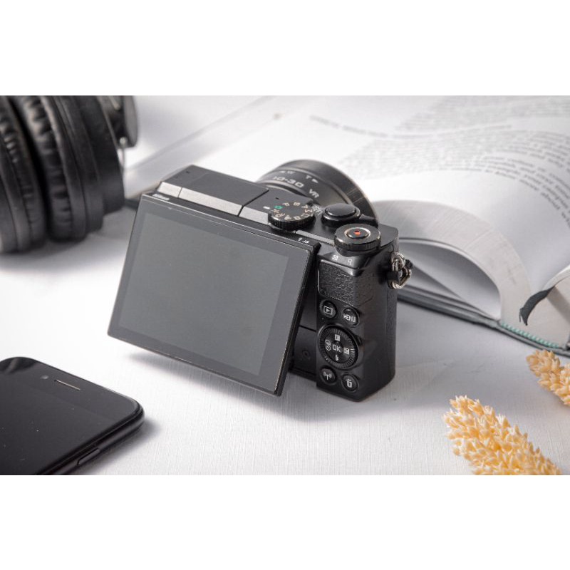 MIRRORLESS NIKON J5 WIFI TOUCHSCREEN FLIP NFC FULLSET MULUS-4