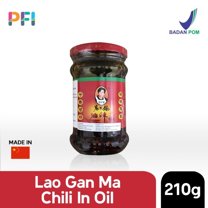 

Jual Chili In Oil Lao Gan Ma 210G