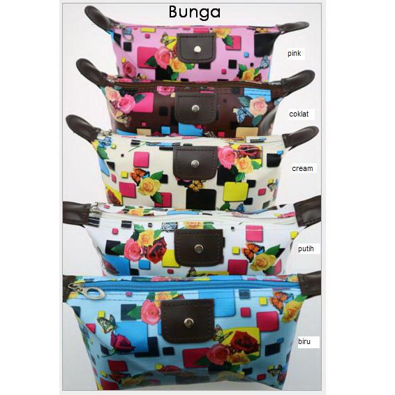 IMURA | pouch kosmetik motif baru tas kosmetik