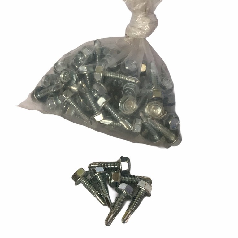 Baut Sekrup Baja Ringan per 100 pcs - Tersedia Aneka Ukuran