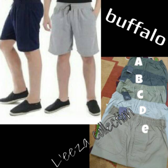 Celana pendek buffalo cotton twil
