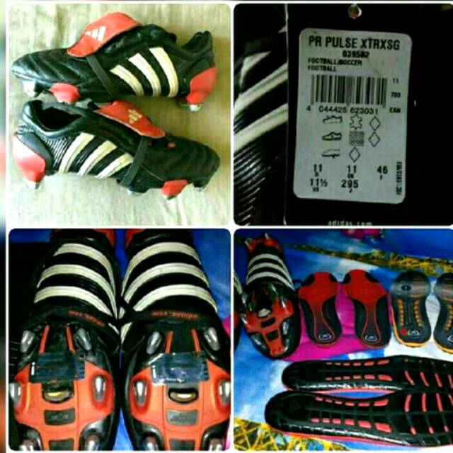 Sepatu bola adidas predator pulse X-XTRAX SG original becham mania