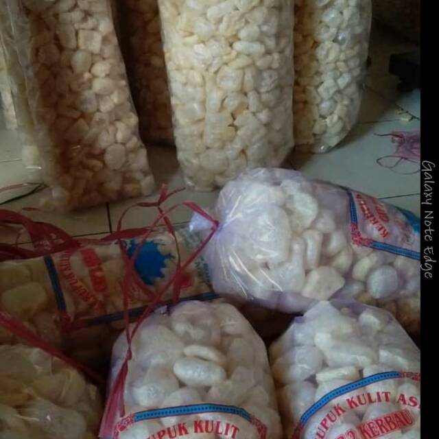 

Kerupuk kulit Asli