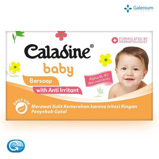 CALADINE BABY BAR SOAP WITH ANTI IRRITANT 85G