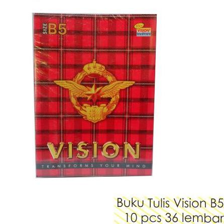 

QQ2,6Z Trend .Buku Tulis B5 Vision 36 Lembar (Isi 10 buku).,.!!