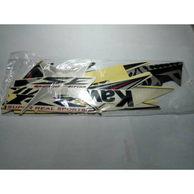 STRIPING NINJA RR NEW 150 SE PUTIH