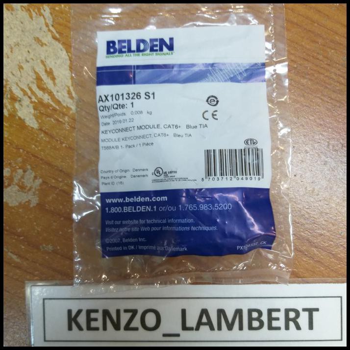 Hesaa_Store | Belden Modular Cat 6 Biru / Belden Cat 6